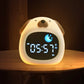 Animal Night Lights With Alarm Clock Sleeping Tapping Night Lamp