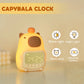Animal Night Lights With Alarm Clock Sleeping Tapping Night Lamp