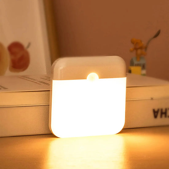 LED Wireless Night Light, Human Motion Sensor Lantern Rechargeable Wall Lamp